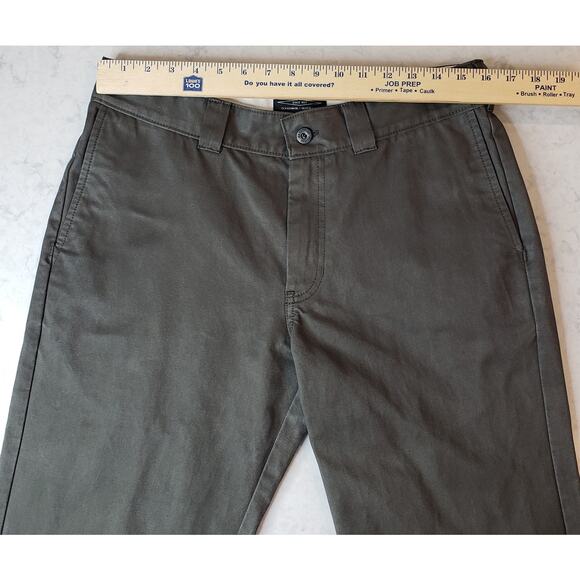 CC FILSON Men's Chino Canvas Pants FCOP014042 Size 32X32 Green (RAVEN) in VGUC - Picture 10 of 13